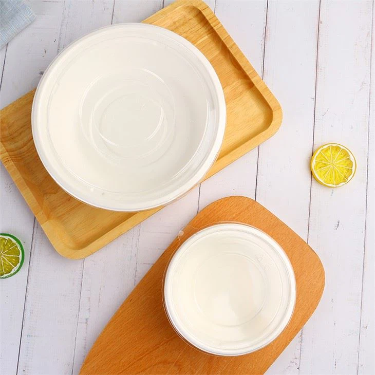 Natural Compostable Round Sugarcane Bowl